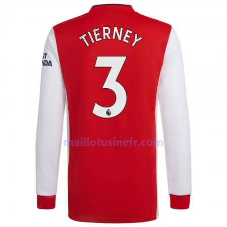 Maillot de Foot Arsenal Kieran Tierney 3 Domicile 2021-22 Manches Longues Maillot de Foot Arsenal Kieran Tierney 3 Domicile 2021-22 Manches Longues